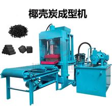 加工定制果壳果木制碳机 椰壳炭成型机 液压式椰壳碳粉压片机