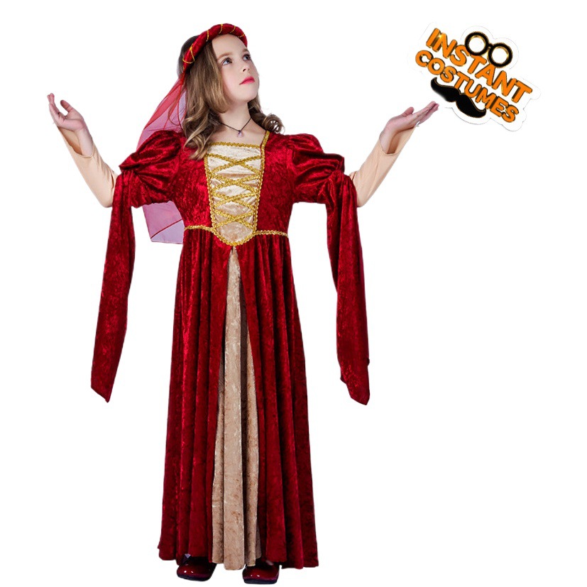 Europa y América medieval retro princesa vestido Halloween renacimiento Cosplay rol etapa traje