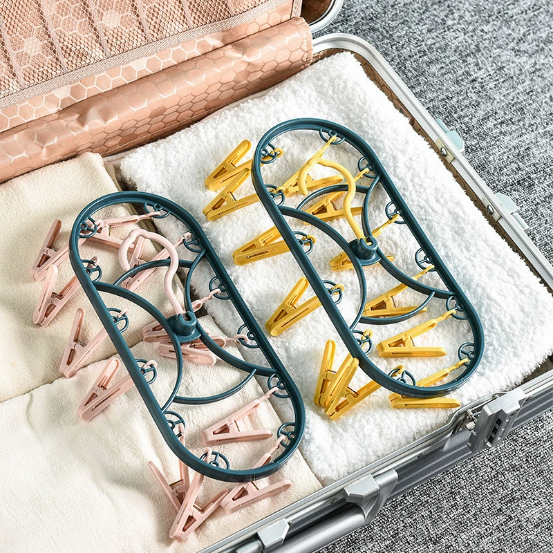 Бытовые многофункциональные зажимы для сушки вешалки в общежитии