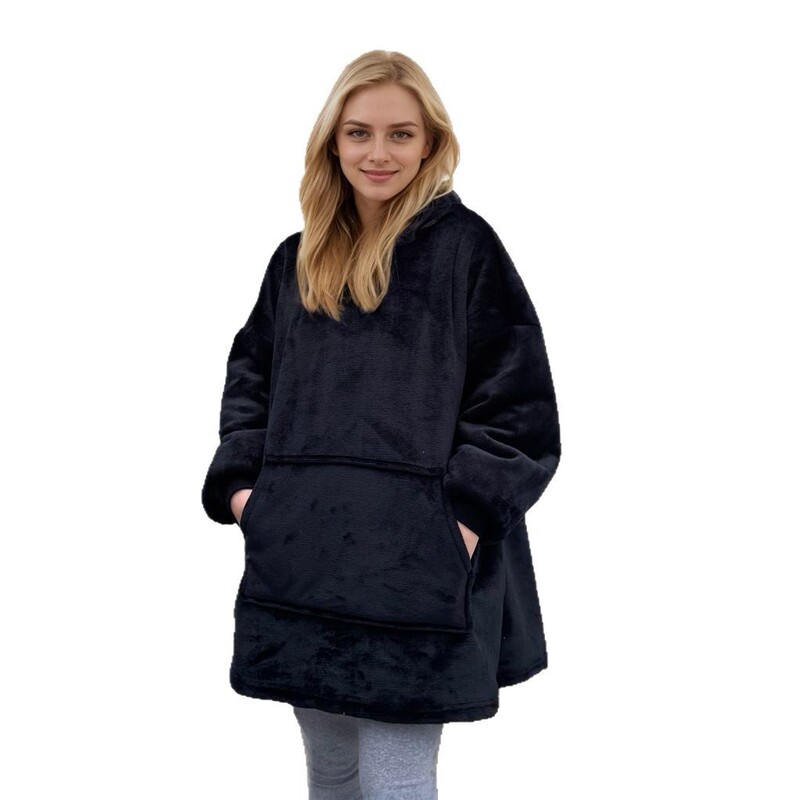 Hoodie防寒保温家庭服サンゴのパジャマの頭をかぶって、帽子の怠け者のテレビのパジャマをつかみます。|undefined