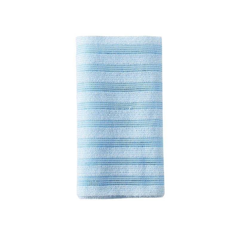 Toalla de baño de estilo japonés toalla trasera tira larga de barro Toalla de baño barro quitando Toalla de baño tira de tracción trasera femenina