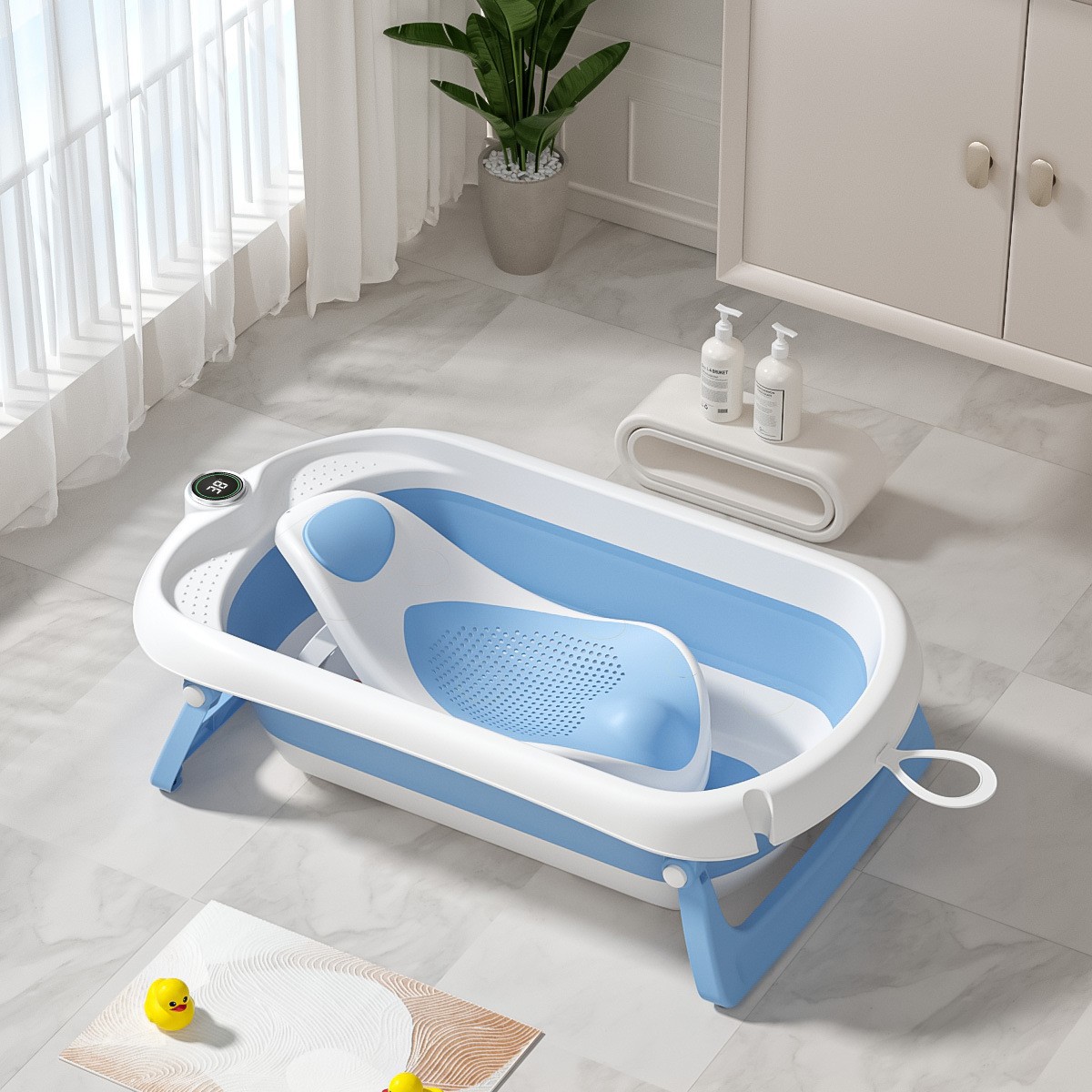 Sensor de temperatura inteligente - - Arthur Blue 10 Rack de baño