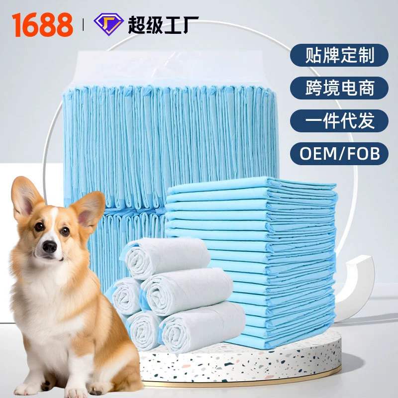 Pet собака подгузник подгузник S № 100 таблеток Тедди всасывающий подгузник не мокрый кошачий подгузник утолщающий для домашних животных