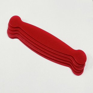 Wholesale Plastic Handle Gift Box Handle Cross Pattern Soft Handle Wine Box Packaging Box Hand Handle