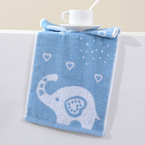 Cotton children's soft cartoon towel for face washing for home use…