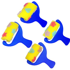 Children's Painting Sponge Brush EVA Seal Art Supplies Tools Graphic Roller Halloween Painting Graffiti Wholesale