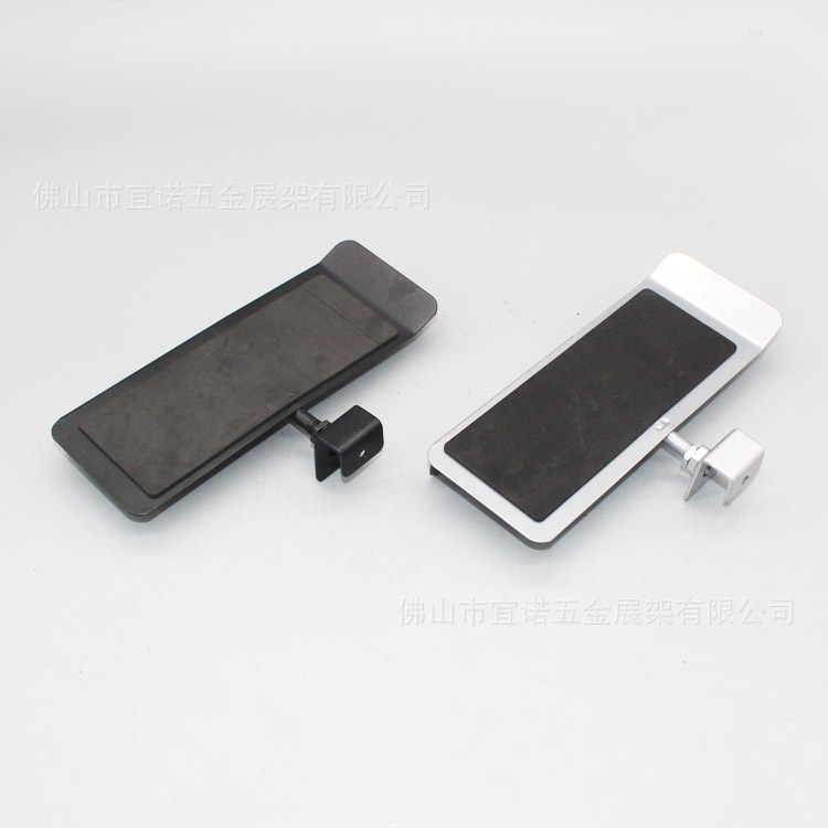 Cartucho de metal negro soporte de tubo de calzado deportivo tienda de zapatos matriz rack ajustable rack de exhibición rack de zapatos tienda de zapatos rack