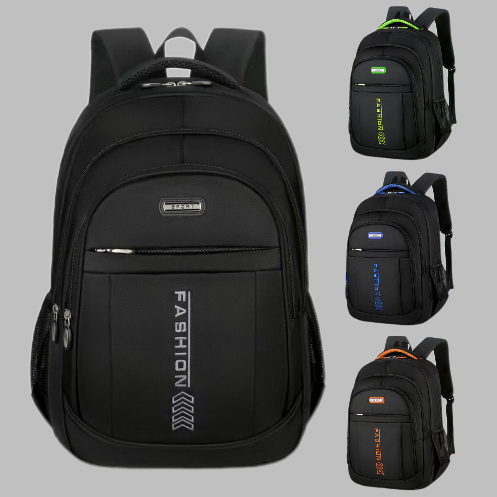 대외 무역 새로운 옥스포드 천 배낭 남성과 여성 비즈니스 컴퓨터 배낭 야외 중학생 여행 학교 가방