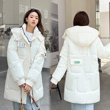 外貿羽絨棉衣棉服女冬季外套2022年新款中長款韓版寬松棉襖面包服