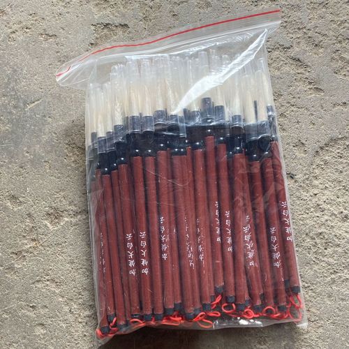 Manufacturer wholesale student Jiajian Baiyun large, medium and small brush Changfeng industrial brush paint cheap plastic rod hair