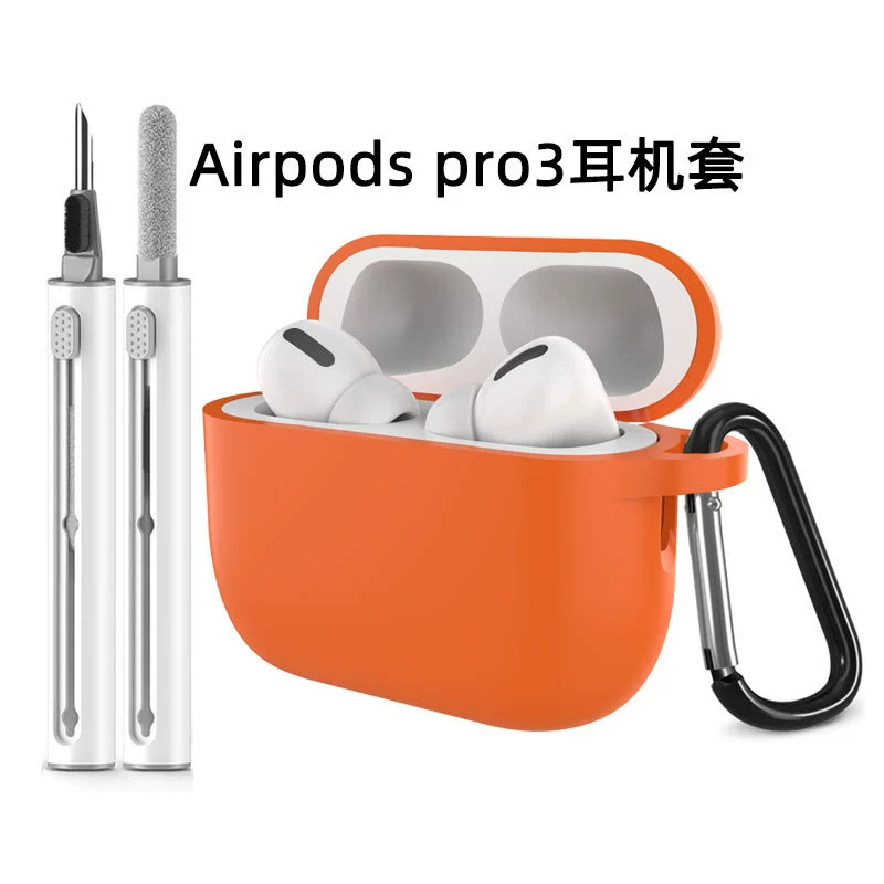 Apple, совместимый защитный чехол, силиконовые наушники