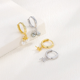 S925���y�������h����Ů�r�аٴ�DIY����Aʯ�18k��Ϟ��ʯ��Ȧ