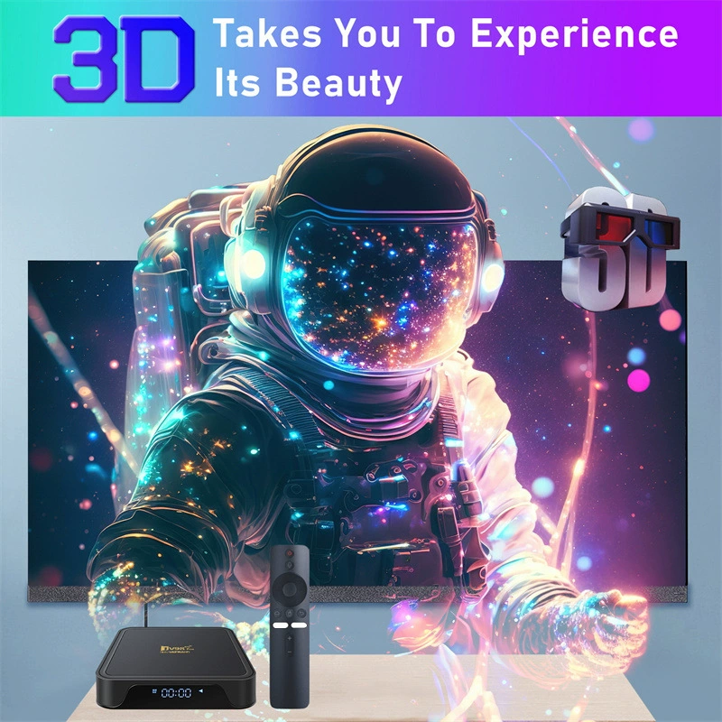 [TV98 PRO ATV 机顶盒 Android14双频5GWiFi蓝牙语音遥控器 tv box]