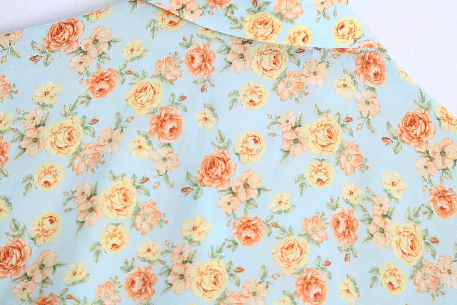 fashion flower print shirt NSAM59924