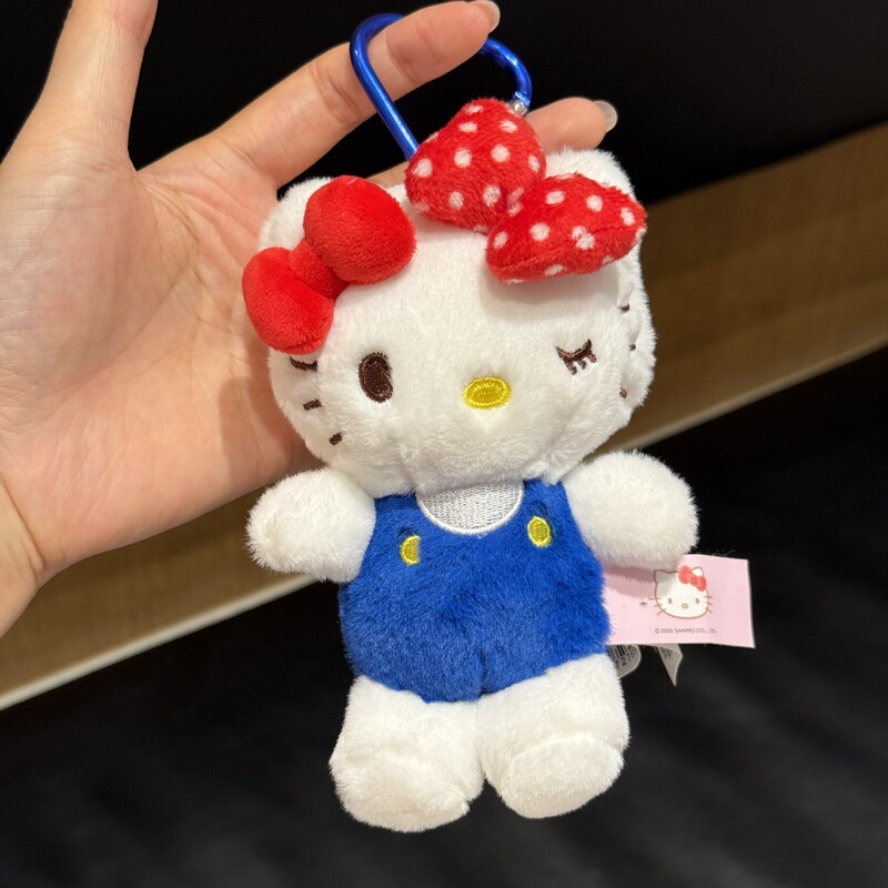 本物のハローキティペンダントラブバックル kt 猫人形人形かわいい人形バッグペンダントキーホルダー女性|undefined