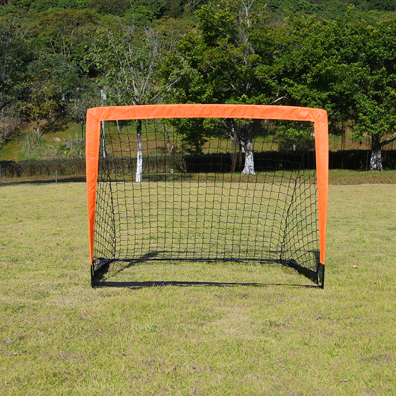 4X3 축구 목표-오렌지 블랙(2개)