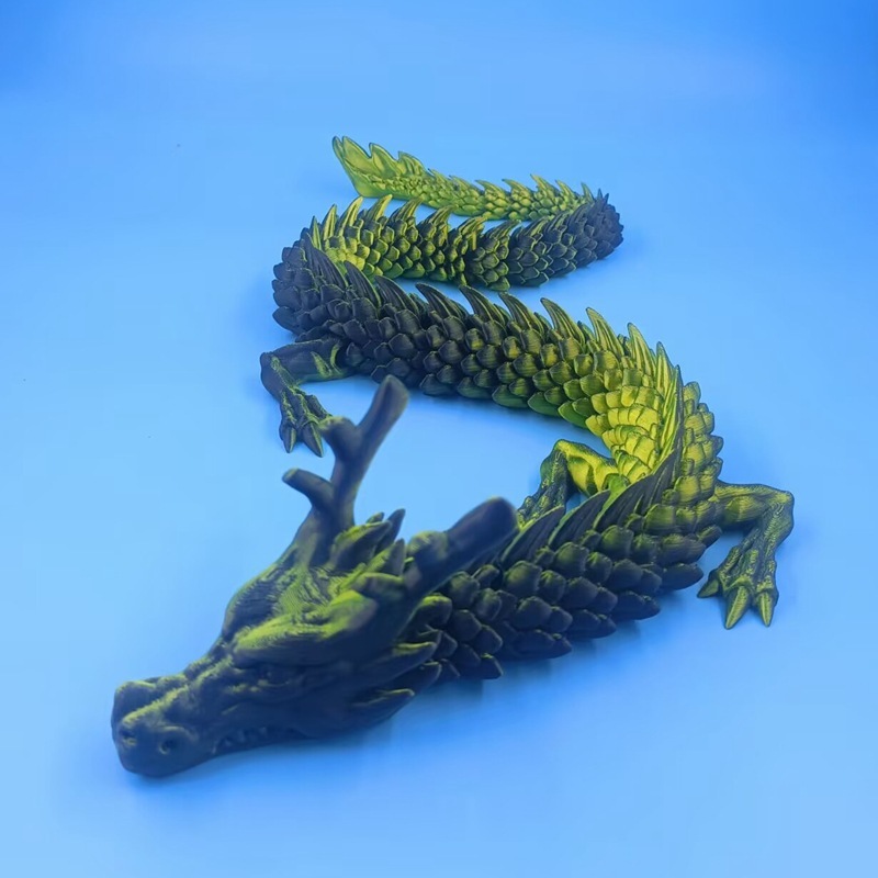 中国のドラゴン 90cm ドラゴン装飾品クロスボーダー 3D プリントドラゴンフィギュア変形装飾品ギフト工芸品屋台|undefined
