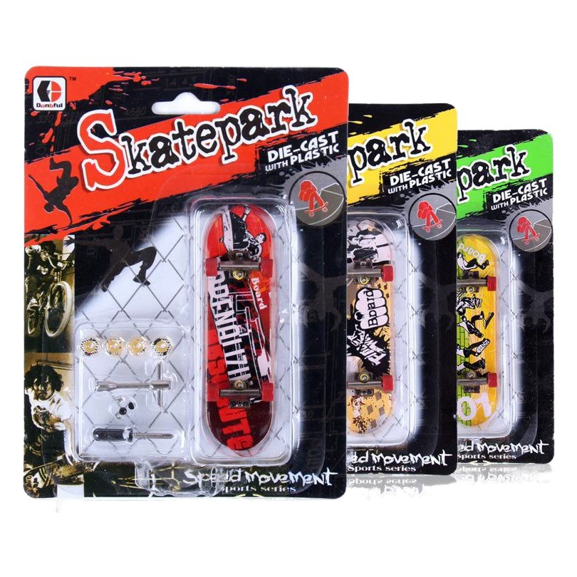 Сплав палец скейтборд игрушка палец скейтборд мини костюм профессиональный палец танец стойло игрушка с инструментами