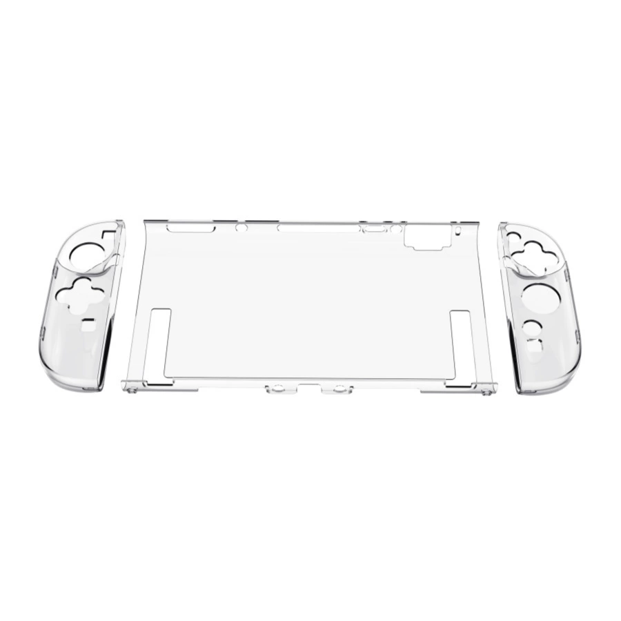 Подходит для игровой консоли Nintendo Switch 2-го поколения, защитный корпус SWITCH 2, разделенный кристальный прозрачный чехол
