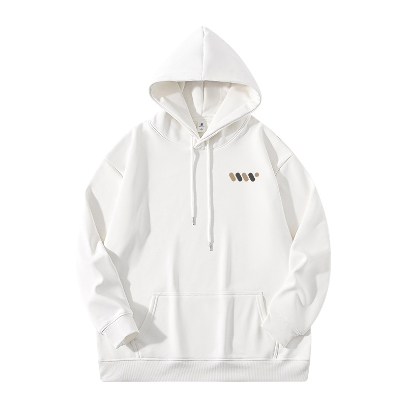 Chaqueta encapuchada de moda americana de otoño hombre 420g chaqueta impresa de peso pesado chaqueta de moda de pareja