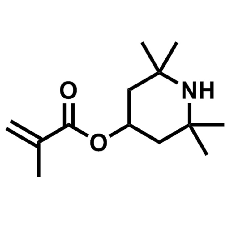 2-甲基-2-丙烯酸-2,2,6,6-四甲基-4-哌啶基酯  CAS:31582-45-3