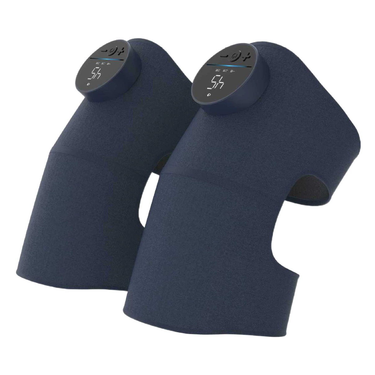 Электрический массажер для колена, массажер для коленного сустава с подогревом и вибрацией, домашний физиотерапевтический прибор для колена, перезаряжаемый подогревающий наколенник