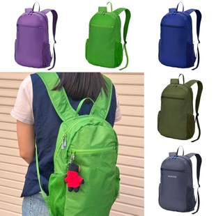 Japanese-Style Outdoor Cross-Border Ultra-Light Folding Bag for Travel Hiking Lightweight Large-Capacity Sports Backpack