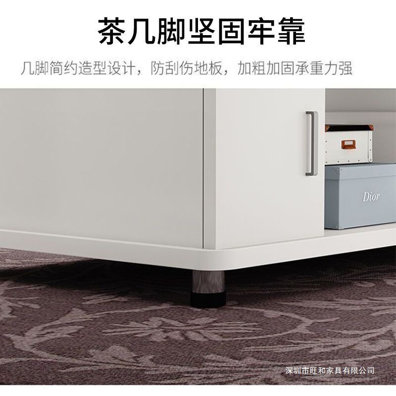 欧式茶几小户型客厅家用电视柜组合经济型木质钢化玻璃沙发茶几桌|undefined
