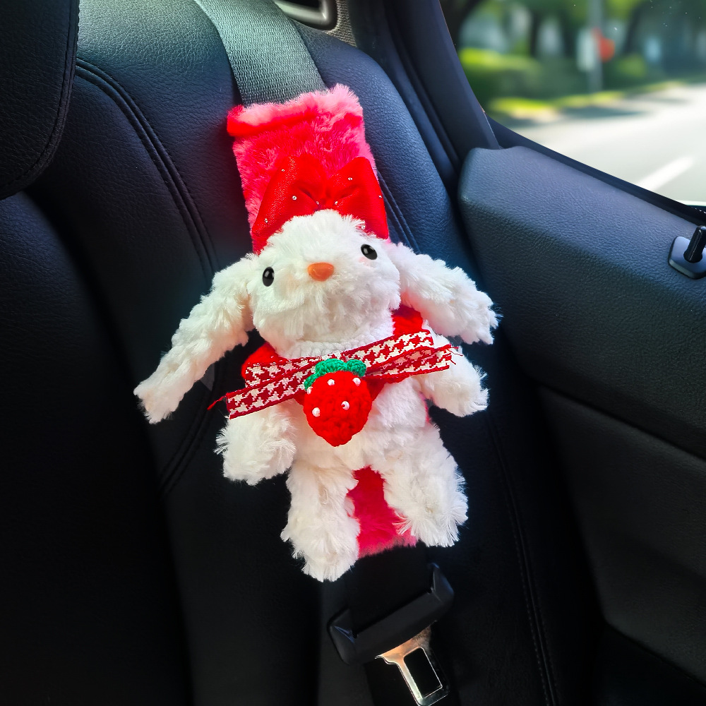 Funda Protectora de Peluche para Cinturón de Seguridad 1 Par de Peluche para Auto