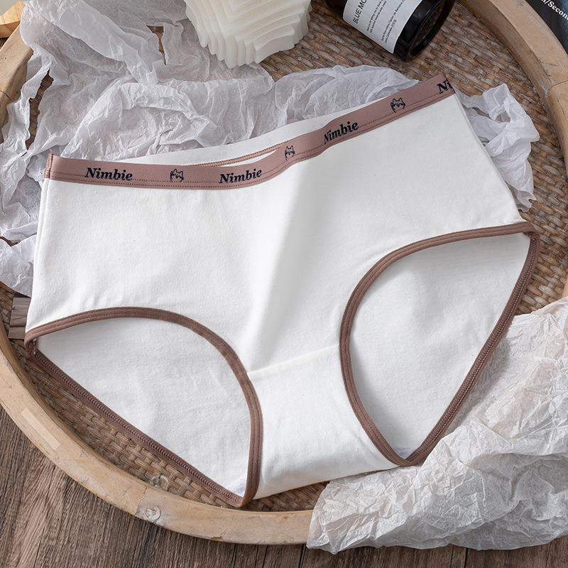 Ropa interior de algodón para mujer verano algodón fino entrepierna antibacteriana estilo deportivo pantalones cortos de triángulo para niñas sin costuras ropa interior de cintura media