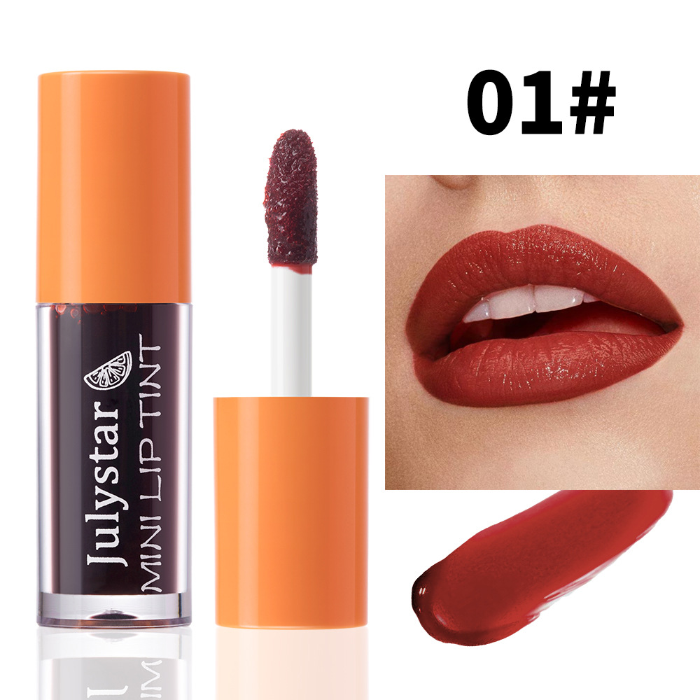 Julystar Cartoon Pattern Duck Lipstick Water Dye Lip Gloss 6-piece Set Lip Gloss undefined