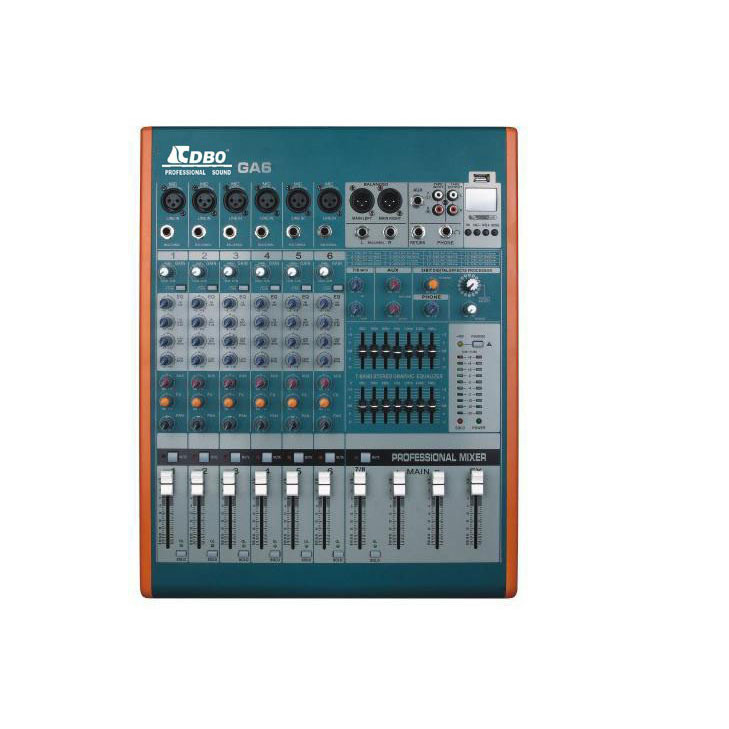 供应CDBO卡迪宝GA系列GA6专业调音台 两编组带效果带均衡