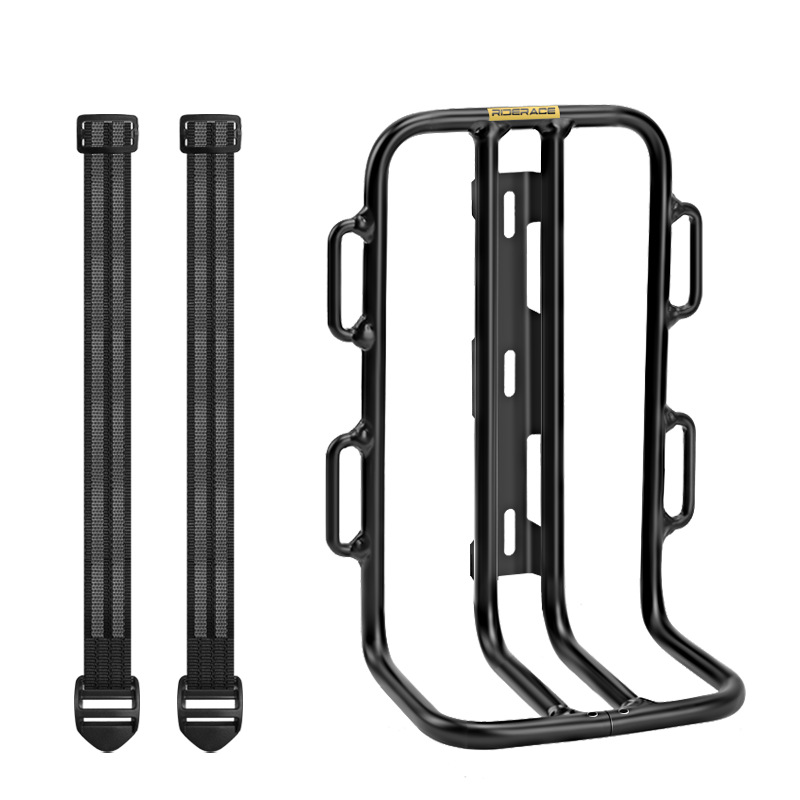 Bicycle Front Fork Rack Mountain Bike Road Travel Car Front Rack Carrier Bag Basket Bracket