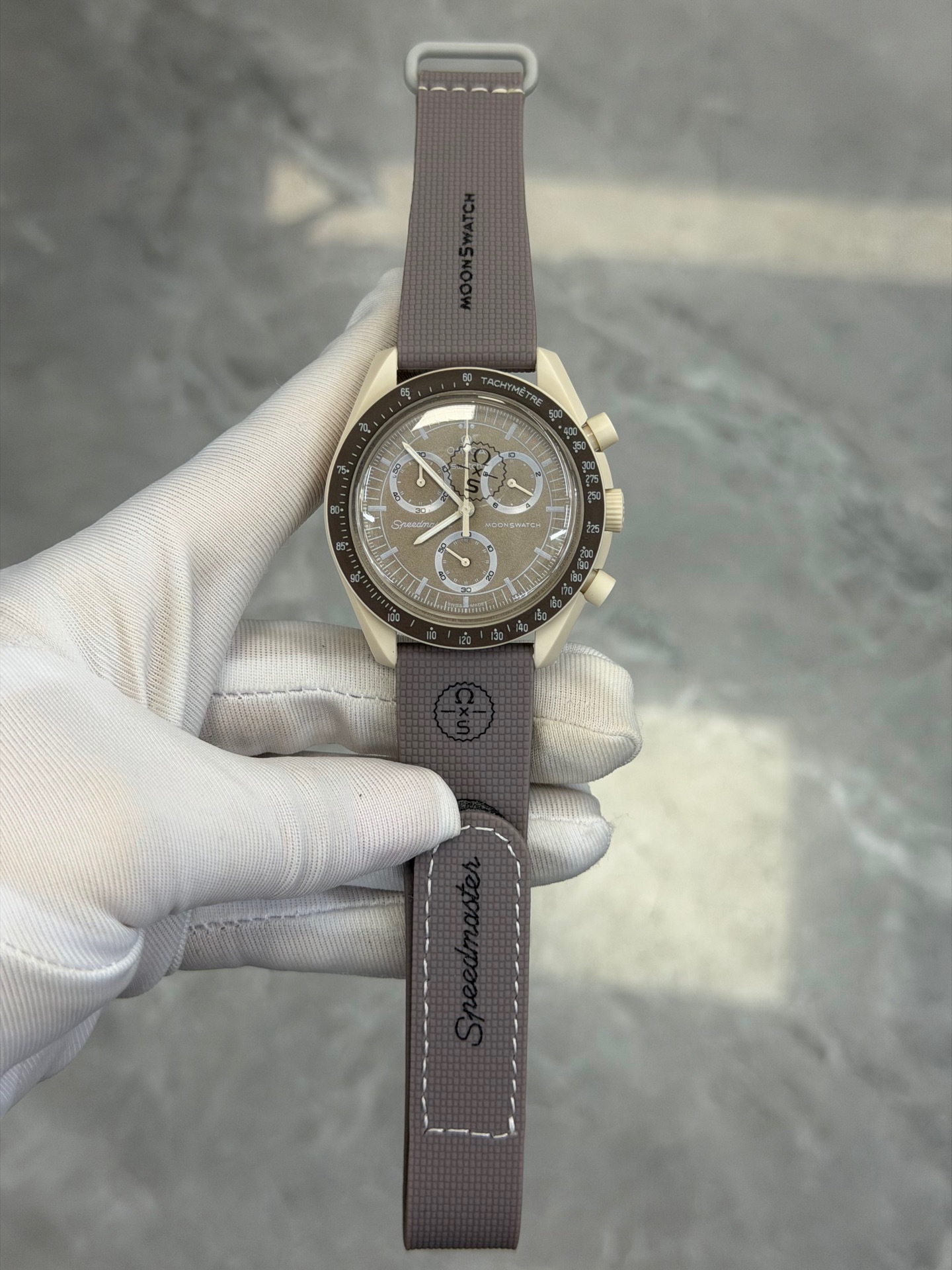 Reloj Cronógrafo de Cuarzo de Seis Agujas de Plástico y Cristal de Zafiro, Impermeable con Luz Nocturna image 9