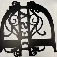 铁艺字母DIY私模专属对版开发模具工厂直供高定个人对版开发模具