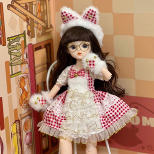���ֵ30cm������6��bjd���¹���С����������Ů�������ż