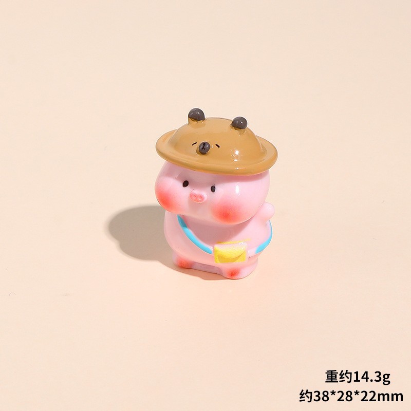 쇼핑 돼지 1마리(광택 표면)