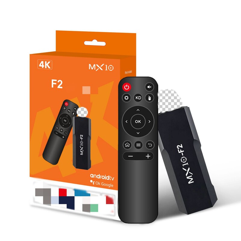 跨境新款MX10- F2安卓4K电视机顶盒视频播放器家用|undefined
