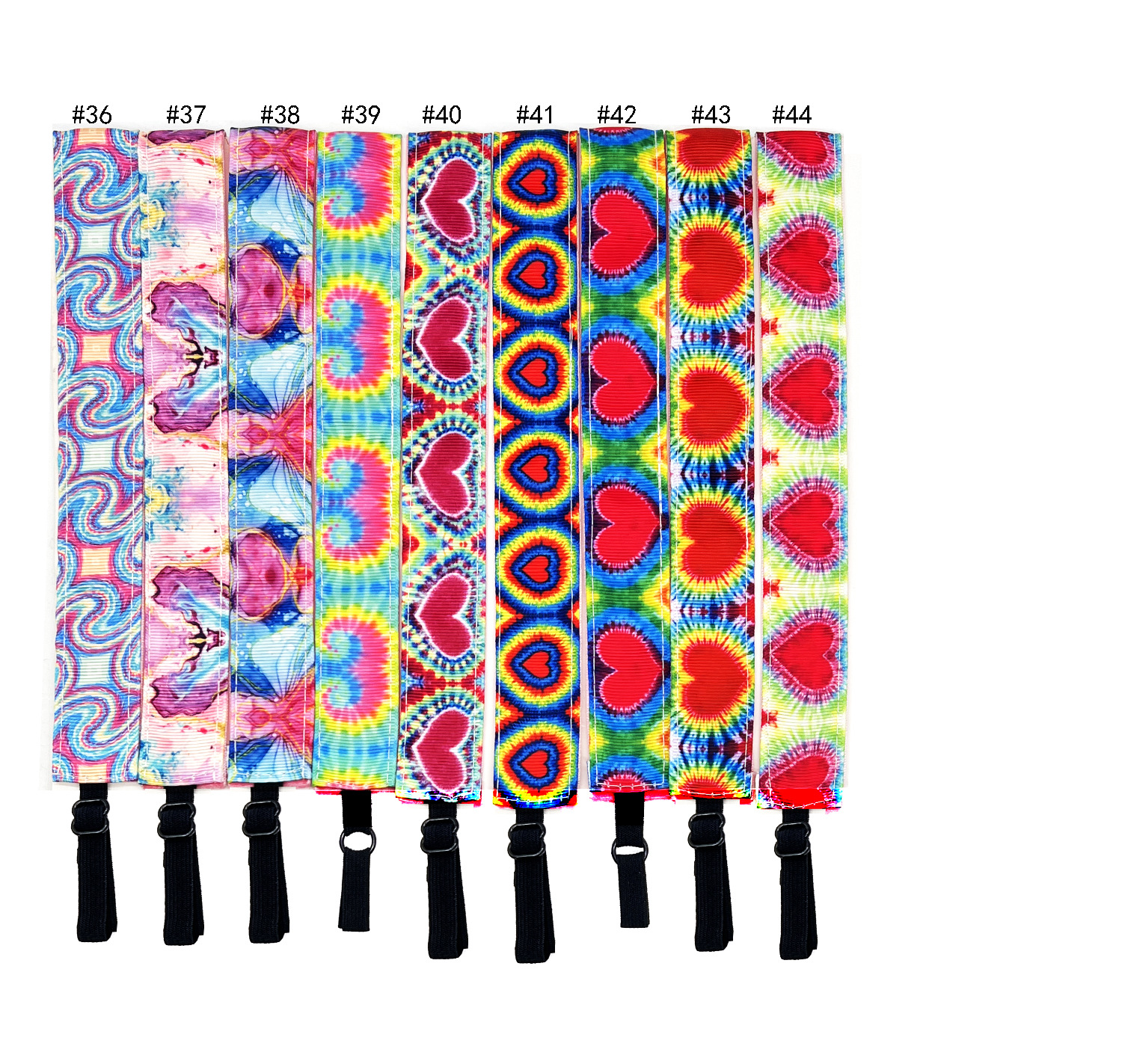 10g Weight Hair Band Hair Accessories Type Yes Quantity Daily Occasion Cloth Material Rainbow Pattern Kid'S Gender Handmade Design Fashion Style Kid'S Fashion Rainbow Cloth Handmade Hair Band 14
