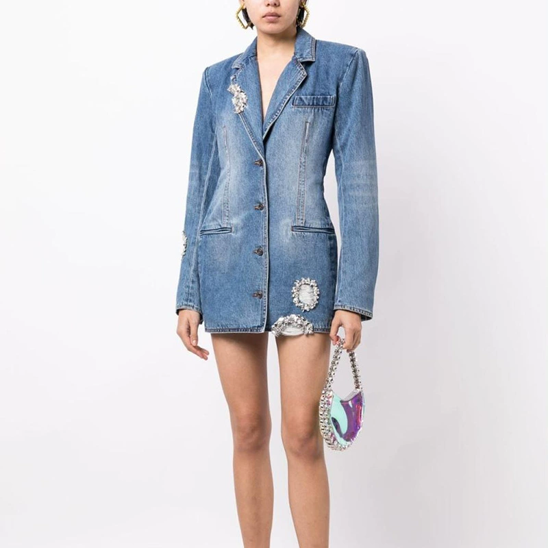 [Спот] 2024 новый европейский и американский высококачественный джинсовый мойка