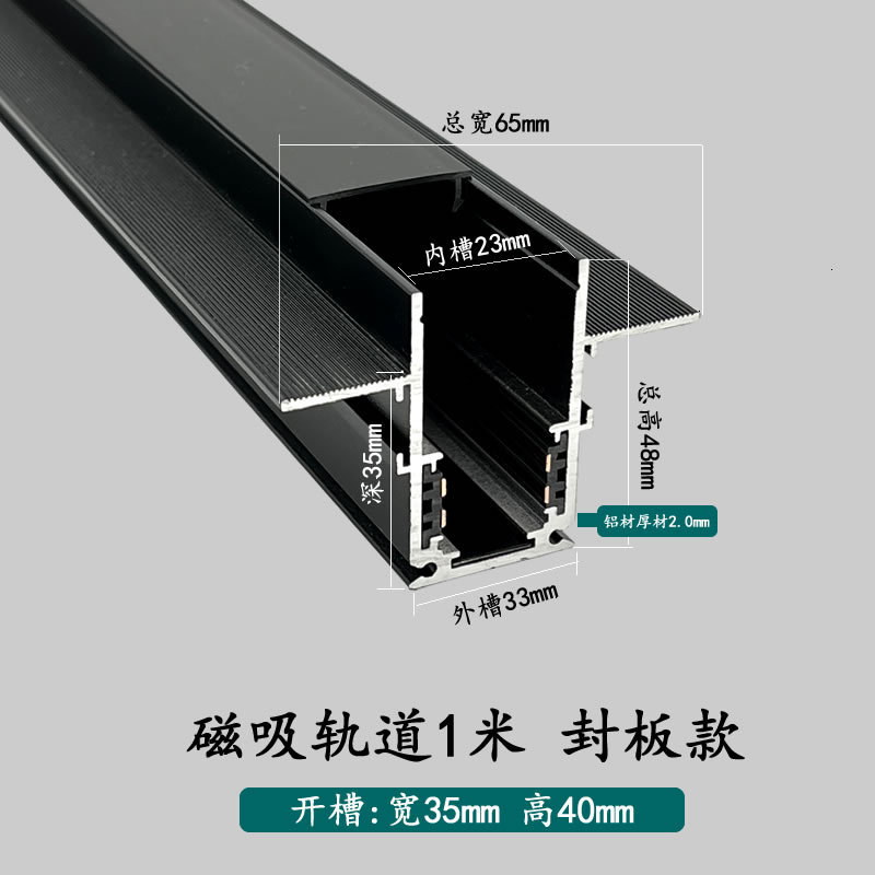 Magnetic track seal model