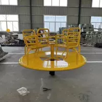 Оптовая продажа детского сада вращающееся кресло детское оборудование для развлечений на открытом воздухе металлический поворотный стол стул детское развлекательное вращающееся кресло