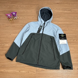 Std Big Stone Double Zipper Soft Shell Jacket Autumn and Winter Outdoor Windproof and Waterproof Hooded Jacket for Men and Women Couples