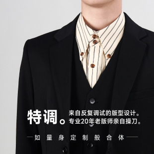 Men's Suit suit Suit Men's Slim-fit Business Gentleman Dress Autumn and Winter Wedding Men's Jacket