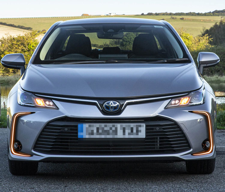 Suitable for 19-24 Toyota Corolla Daytime Running Lights Modified Led Daytime Running Lights Front Fog Lights Decorative Lights