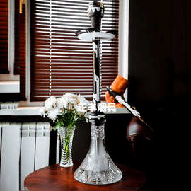 俄罗斯新款水烟壶 SANSARA HOOKAH 阿拉伯水烟单管壶大号礼盒全套