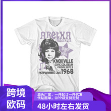 Aretha Franklin Knoxville 1968 ��ʿ T ���������ݳ����·�װ 2