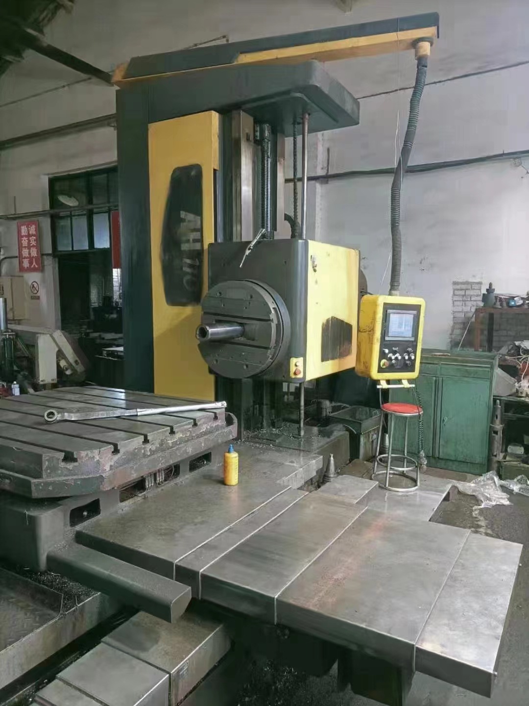 转让二手中捷AH130自动卧式铣镗床二手卧式镗床