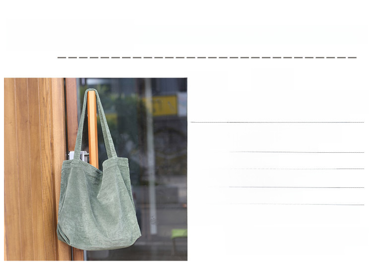 Borsa a tracolla in velluto a coste donna borsa vintage grande_voghion.com