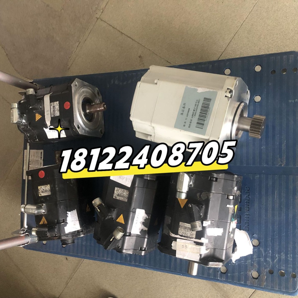 IRB6620机器人一轴电机马达3HAC033182-003 议价